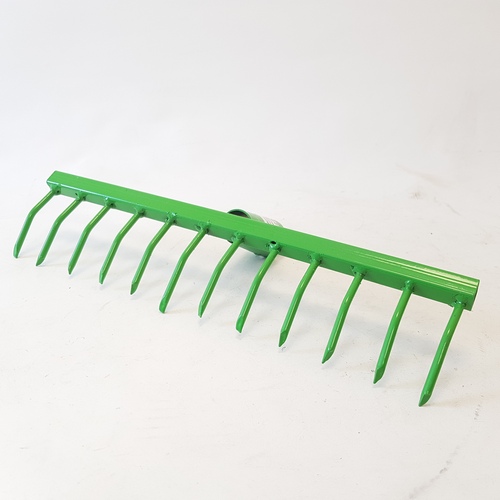 Грабли 12 зуб (круглый зуб) полимер окрас №27 (Усолкин) (20шт)