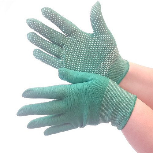 Перчатки 5 Чистые руки тонкие Черные  SB37124-4 (12шт) (Сиб Сад)