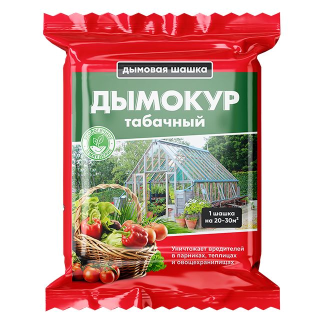 Дымокур табачный 250г шашка (Биомастер)(20шт)