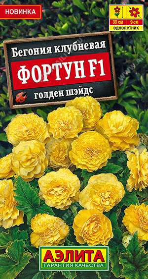 Бегония Фортун F1 голден шэйдс 5шт (Аэлита)