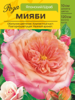 Роза Мияби (Японский/Шраб) С ЦВ.НАКЛЕЙКОЙ 1шт (Сиб сад)