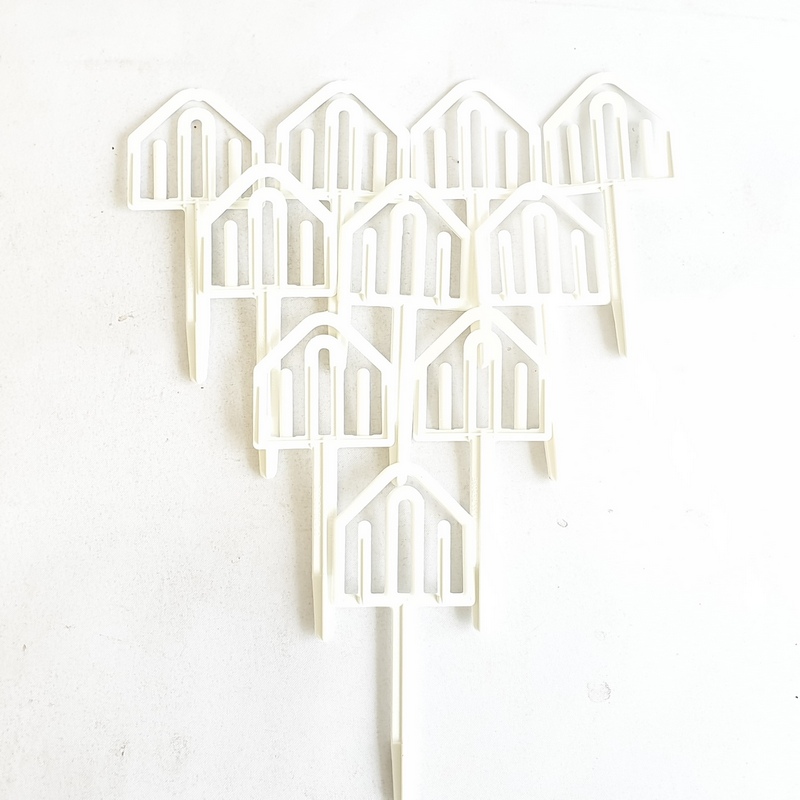 Бирка держатель домик (10шт/уп) (Меликян)