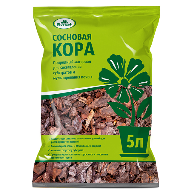 Кора сосны 5л (БиоМастер)(5шт)(150шт)