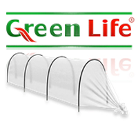 Парник GreenLife 4,5м ширина 100см,высота 90см 5 дуги (укрывной) (ВС)