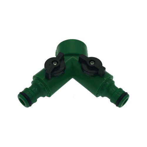Разветвитель Т0024 2х канальный с краном