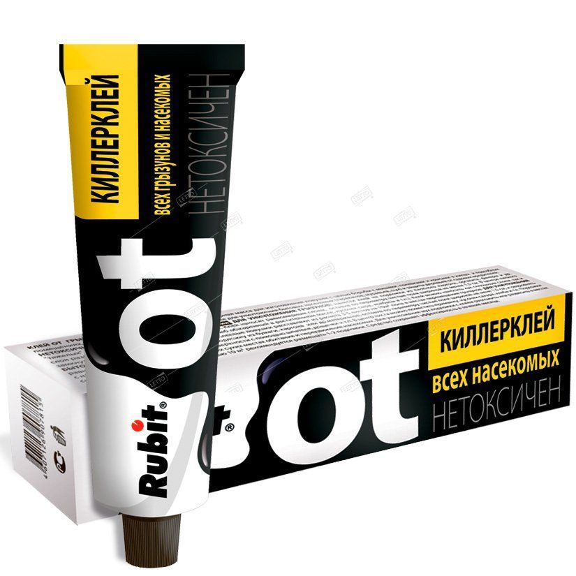 Клей Киллерклей от грызунов и насекомых 135мл Рубит-ОТ (ЛЕТТО)(50шт)