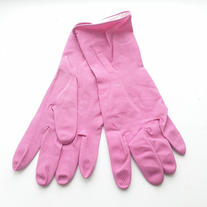 Перчатки резиновые хозяйственные L (12шт) (Сиб Сад)