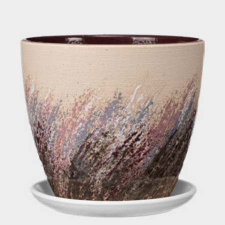 Живопись №3 бежевый крокус 2,3л d18см (Композит)