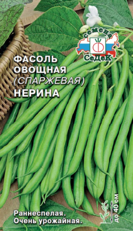 Фасоль Нерина спаржевая кустовая 5г (Седек)