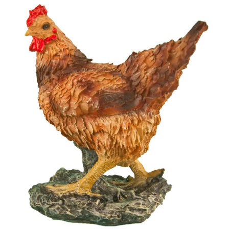 Садовая фигура Курочка стоячая 12555 (24х25см) (М)